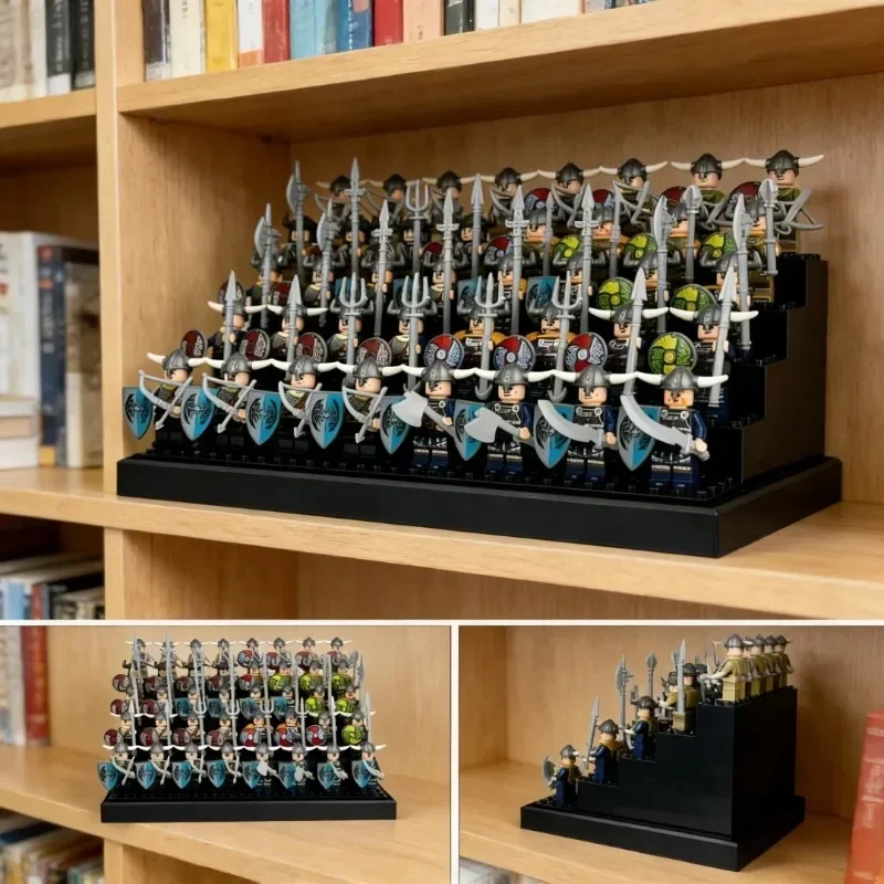 Building Block Mini - Kotak penyimpanan untuk koleksi balok bangunan,