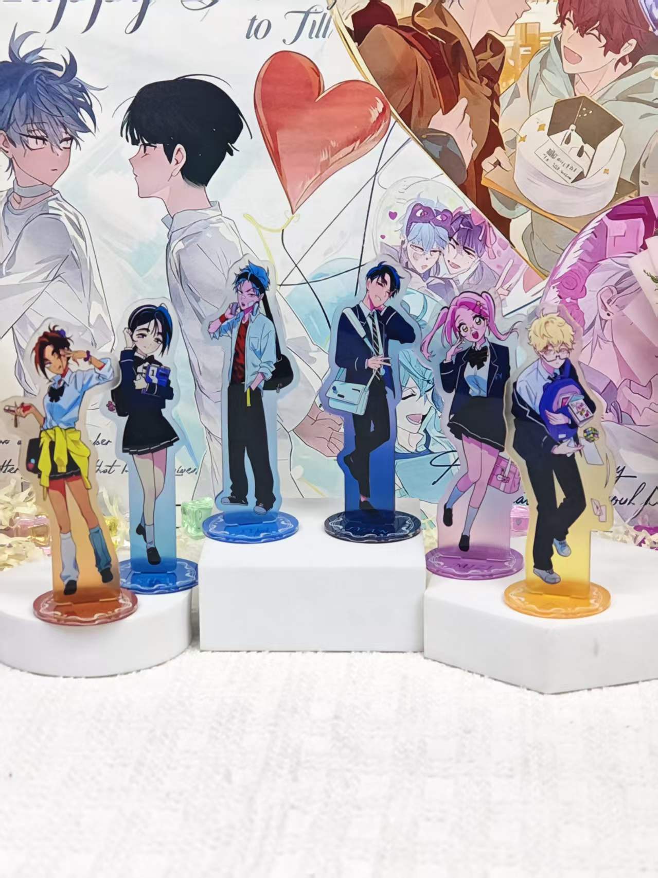 Figma Stand Set - Set Penyangga Akrilik Alien Stage Campus