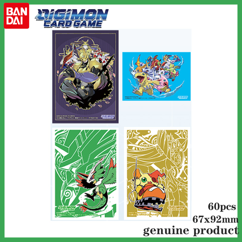 Card Penny Sleeve - Sleeve Kartu Digimon 60pcs Set, Sleeve