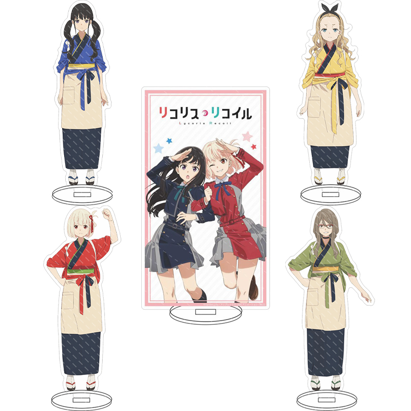 16CM Anime Lycoris Recoil Chis - Figma Stand Set ulasan dan harga