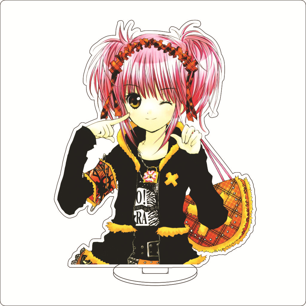 16CM Anime Shugo Chara! Amu Hi - Figma Stand Set ulasan dan harga