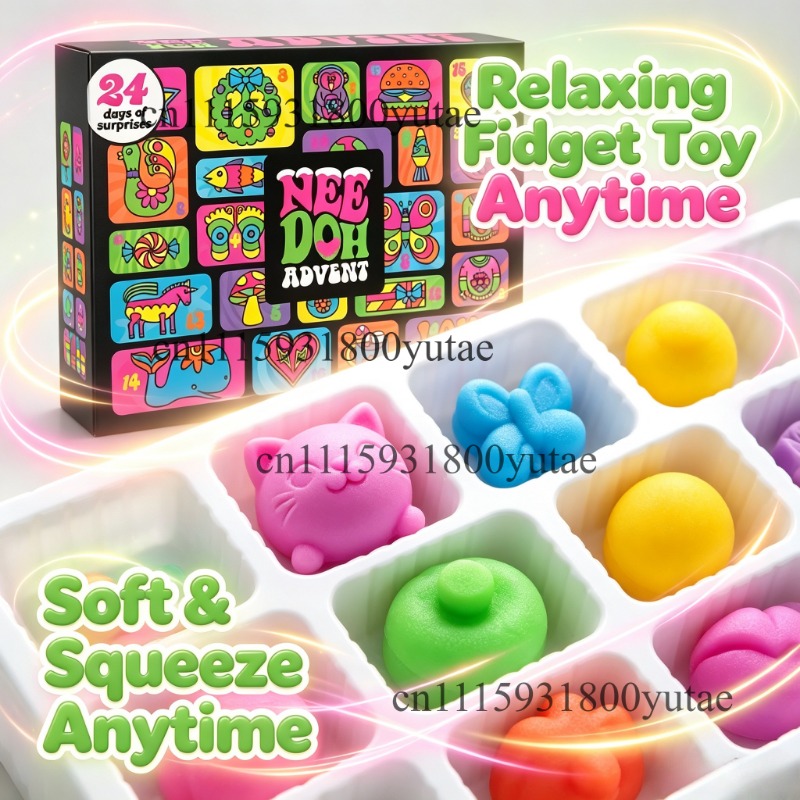 Kalender Advent Natal, Kotak K - Fidget Cube Original ulasan dan harga