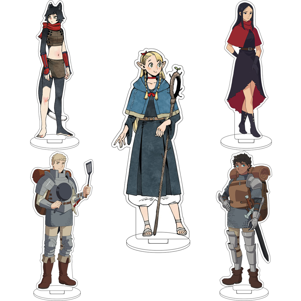16CM Anime Delicious in Dungeo - Figma Stand Set ulasan dan harga