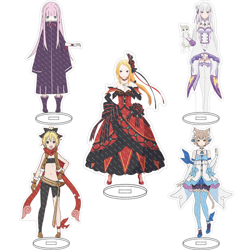 16CM Anime Re:Zero−Mulai Hidup - Figma Stand Set ulasan dan harga